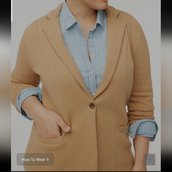 J. Crew Schoolboy Sweater in Camel Heather - Picture 9 of 16